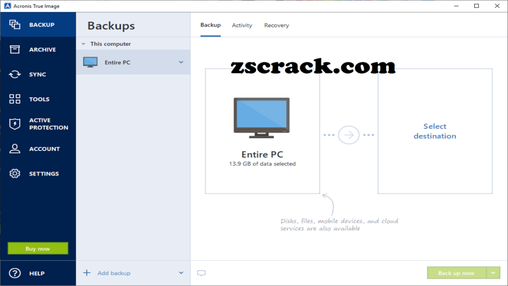 acronis true image home 11 crack