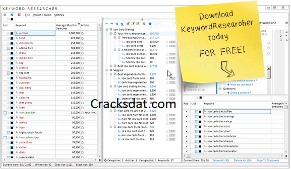 Keyword Researcher Pro 13 147 With Crack Version Download