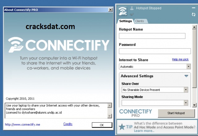 Connectify Hotspot Crack