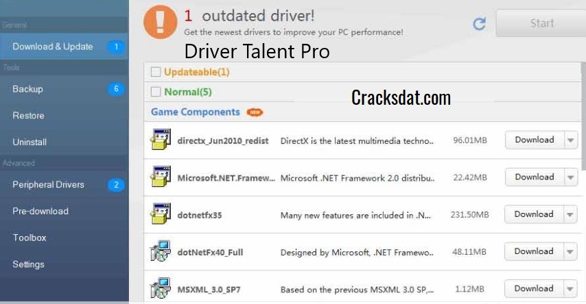 Driver Talent Pro Full Crack